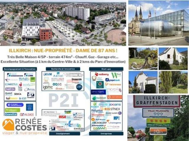 Vente Propriété 5 pièces 85 m2 Illkirch Graffenstaden
