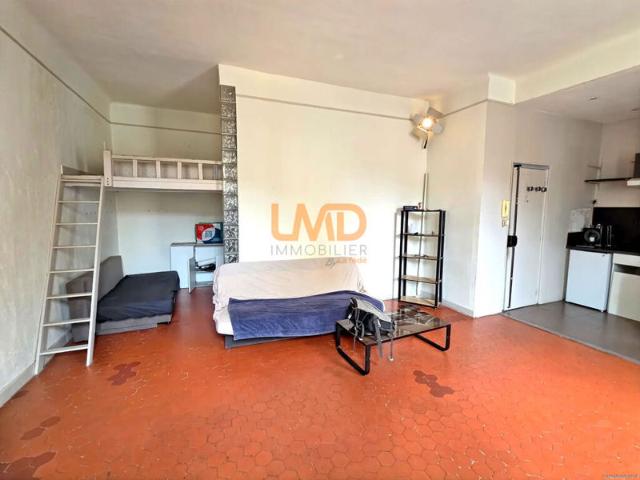 Vente studio avec mezzanine Pardigon 13004 Marseille