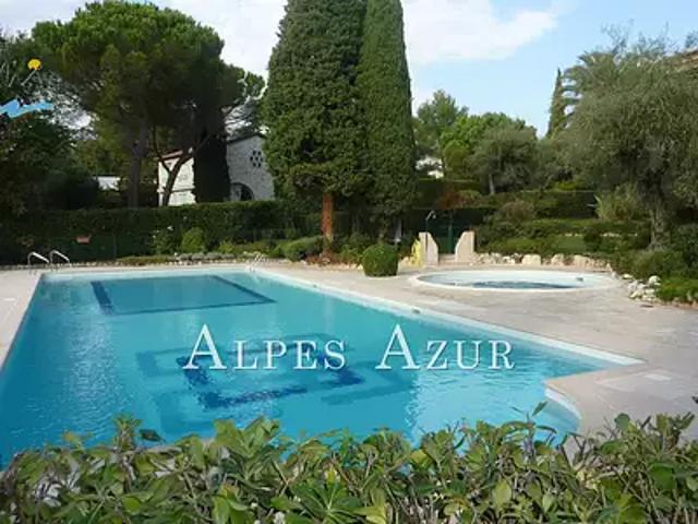 Vence 06140 Achat / Vente appartement 2 pièces t2 piscine terrasse
