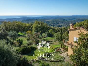Vence: Vue Mer Panoramique 240° 196m² Vence