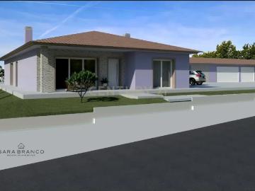 Terreno com projeto aprovado para Moradia T3 térrea com garagem em Condeixa a Nova