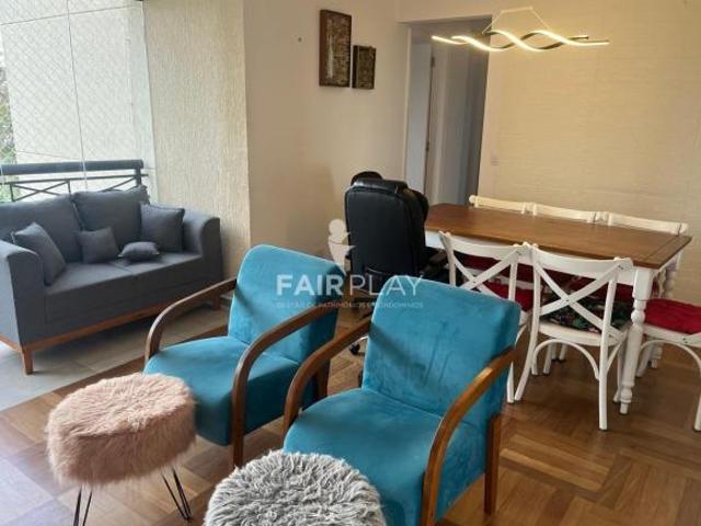 Venda apartamento com 85m² 3 dormitórios 2 vagas Jardim Marajoara rua sem saída