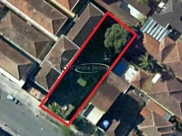 Venda de terreno no bairro do Embaré com 400 metros de áre total em Santos / SP
