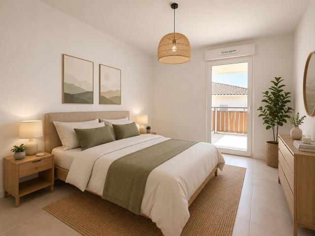 VENDARGUES / Appartement 4 pièces en dernier étage avec terrasse et 2 parkings