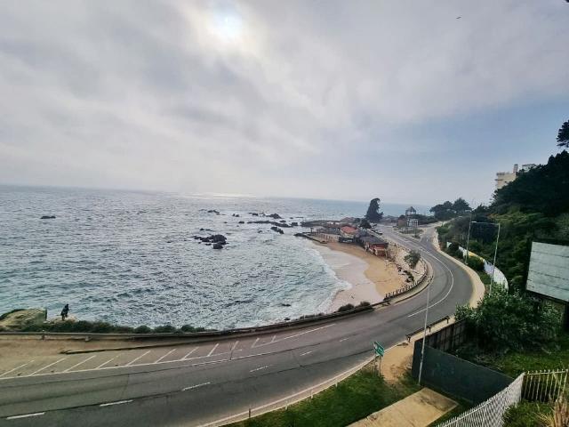 Vende amplio dpto 4d, frente playa lilenes, concón!