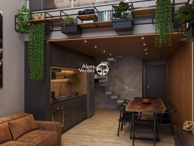 Vende se apartamento em Gramado a 5 minutos da Rua Coberta