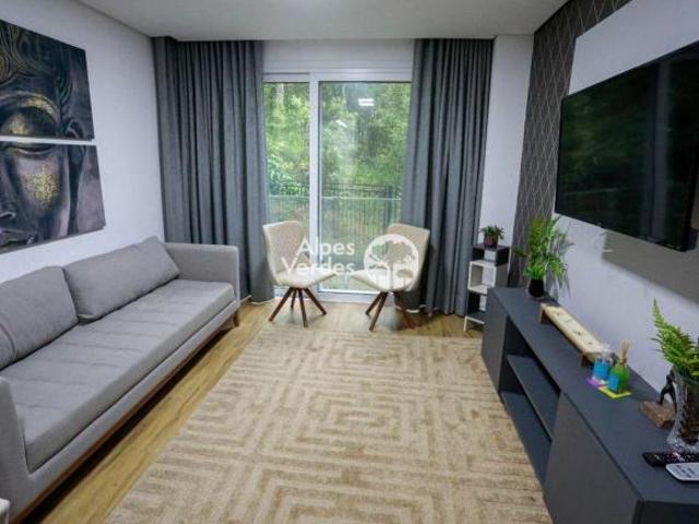 Vende se Apartamento em Gramado, com 02 quartos