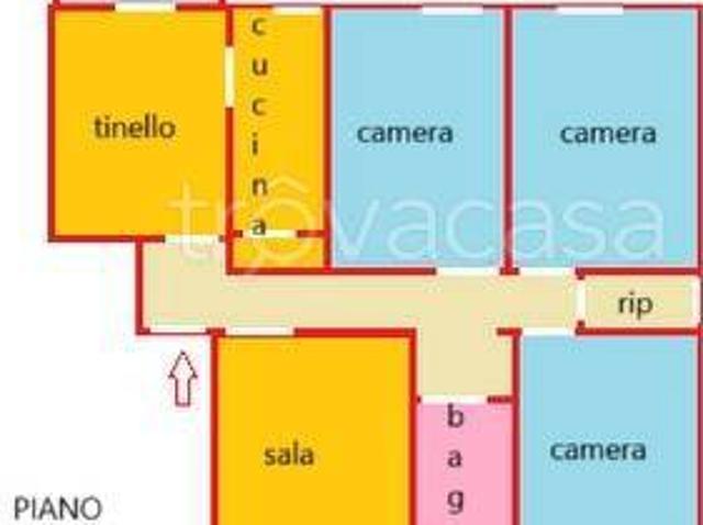 Vendesi appartamento a Cecina via Alessandro Manzoni
