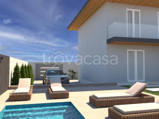 Vendesi villa bifamiliare a Calvizzano via Carlo Poerio