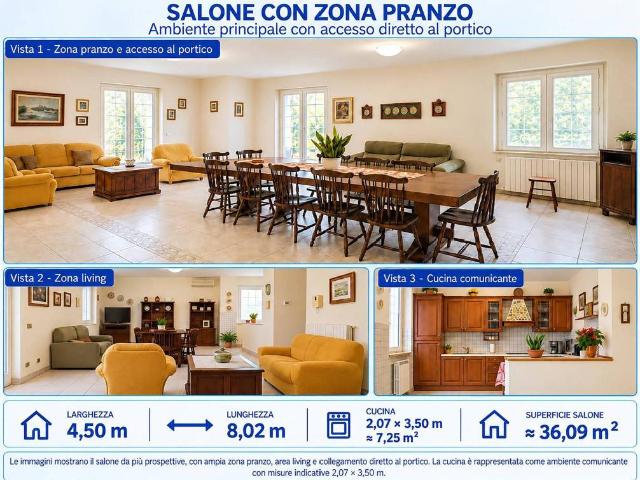 Vendesi villa singola a Roseto degli Abruzzi via Le Quote, 3
