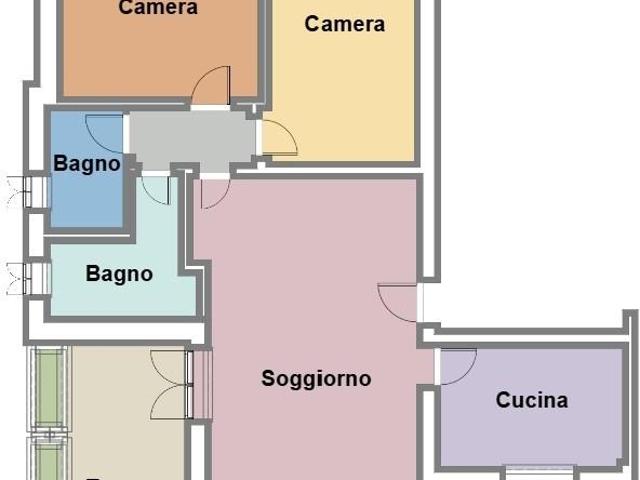 Vendita Appartamento 105 m² 2 camere Modena 105m² Modena