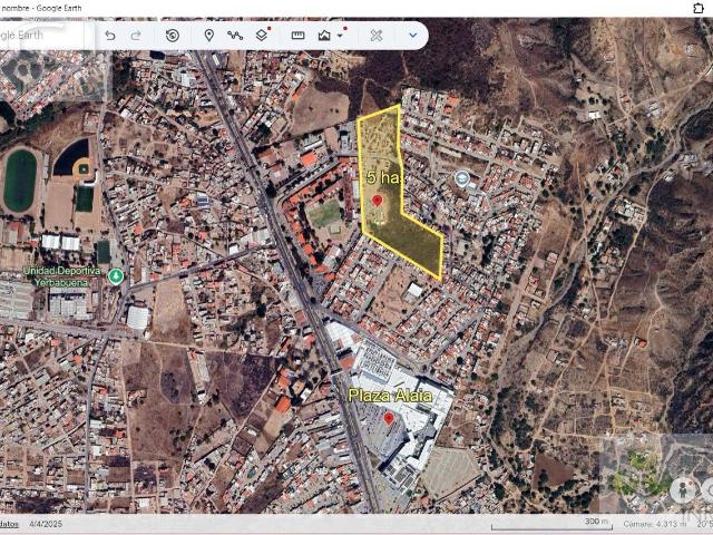 VENDO terreno de 5 hect?reas atr?s de Plaza Alaia