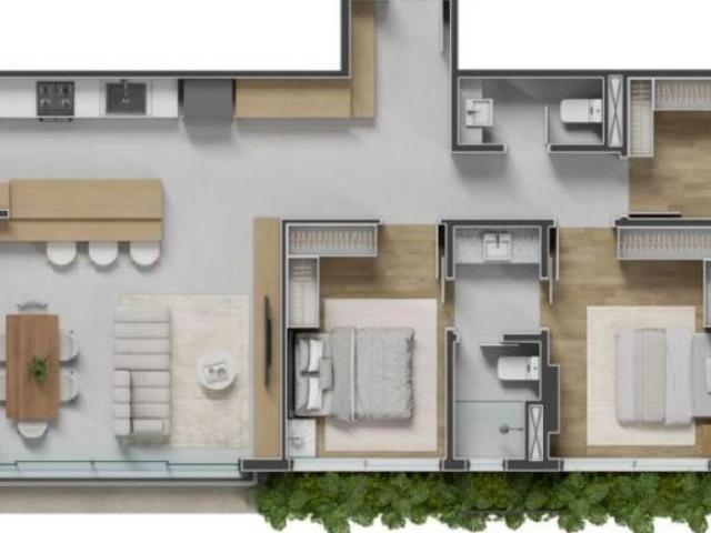 Vendo Apartamento de 117 m² com 3 quartos à venda em Vila Izabel