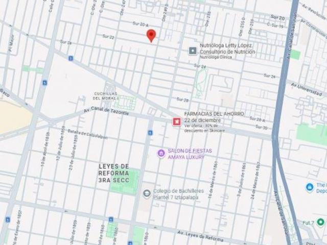 vendo casa en colonia agrícola oriental en iztacalco