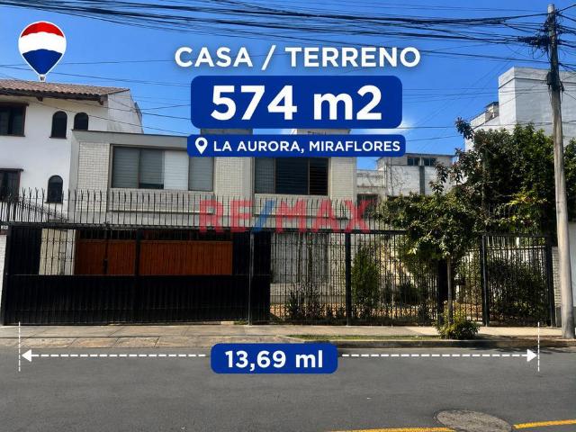 Vendo Casa / Terreno 572 M2 Miraflores