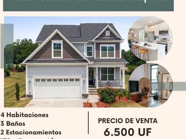 Vendo casa 4d 3b 2e av la farfana comuna maipú rm