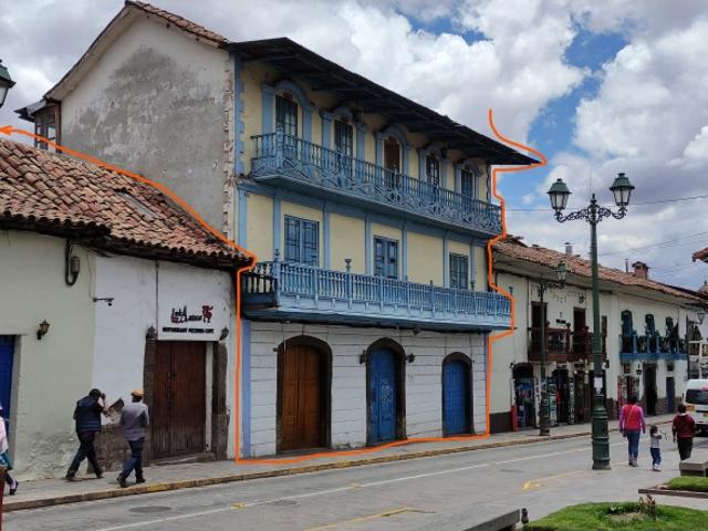 VENDO CASONA 562 M2 A MEDIA CUADRA PLAZA DE ARMAS DE CUSCO PERU