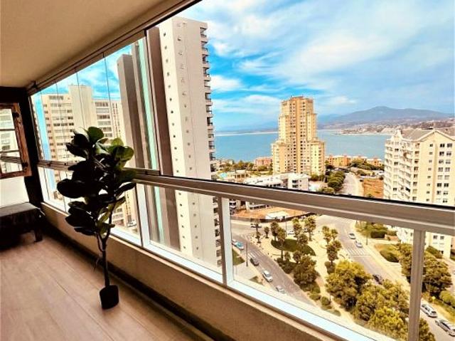VENDO DEPARTAMENTO CON VISTA AL MAR AMOBLADO CONCON