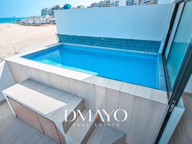 Departamento de Estreno Playa Señoritas Vista al Mar Terraza Piscina Parrilla