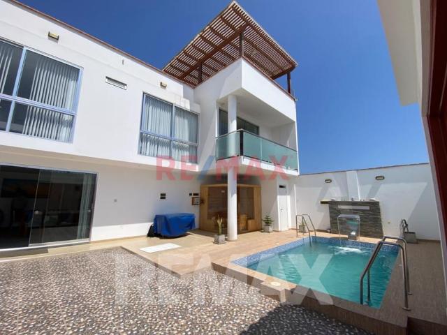 Vendo Hermosa Casa De Playa 350 Con Piscina Y Sauna Casi Estreno Playa Lobos