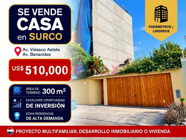 Vendo Hermosa Casa En Surco