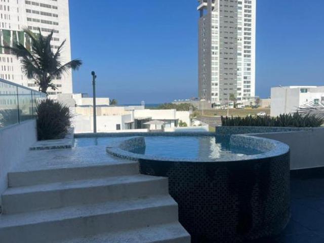 VENDO RENTO DEPARTAMENTO AMUEBLADO Y 100% CLIMATIZADO EN LA RIVERA DE VERACRUZ