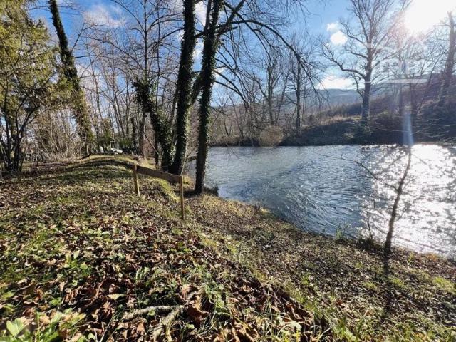 VENDU Charmante maison avec terrain boisé en bord de rivière