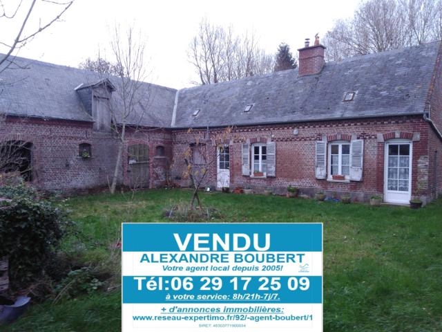 VENDU!Prox St Valery Corps de ferme à à réhabiliter