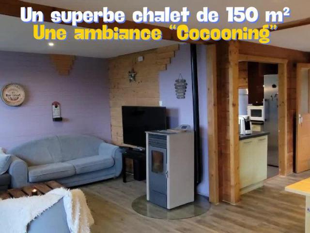 Venez découvrir ce chalet à vendre à l’Alpe du Grand Serre, proposé sans intermédiaire – un coup de cœur garanti