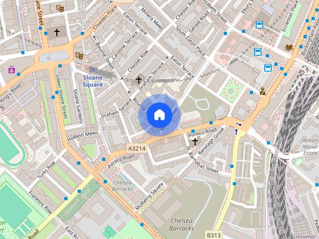 Venner House, Bourne Street, Belgravia, SW1W