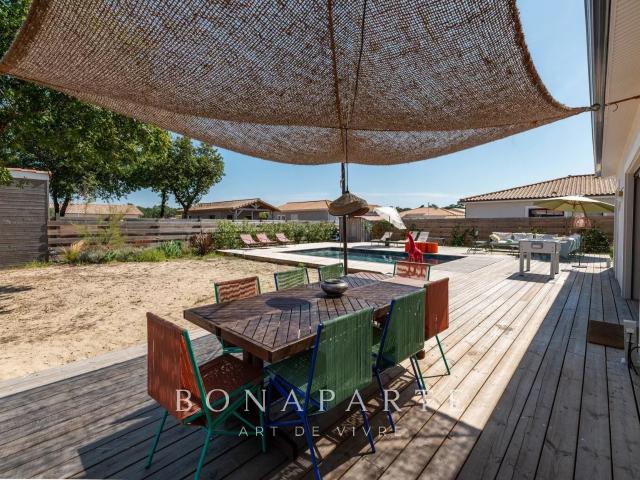 Vensac Ocean Maison Contemporaine À 1,4 Km Des Plages Océa. 113m² Vensac