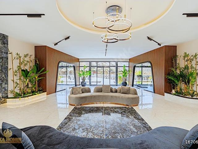 KAPALI OTOPARKLI İSKANLI LÜKS 1+1 VEGA ICON RESIDENCE OBA