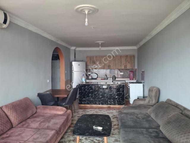 Vega'dan Mezitli 75.yıl Mahallesinde 2+1 Deniz Manzaralı Eşyalı Kiralık Daire