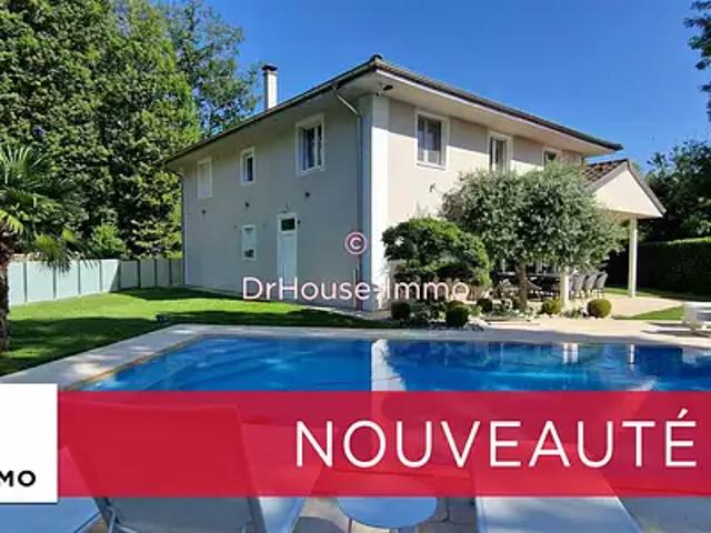 Veigy Foncenex 74140 Achat / Vente maison 15 pièces t15 piscine terrasse