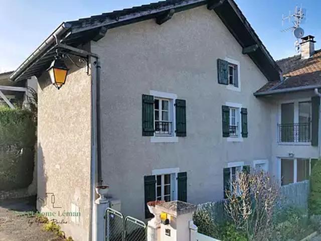 Veigy Foncenex 74140 Achat / Vente maison 6 pièces t6 au dernier étage terrasse