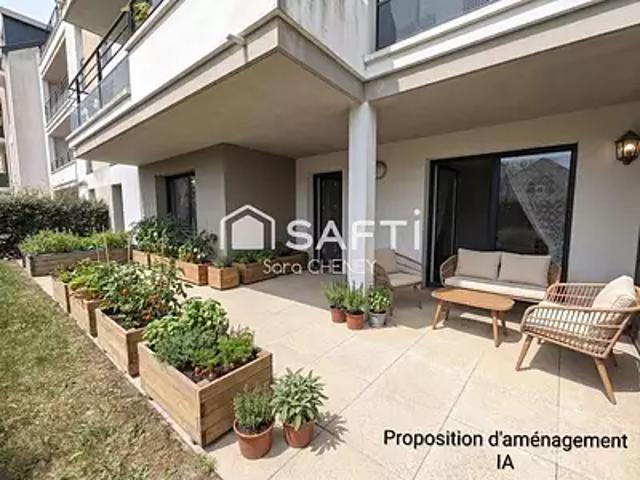 Vertou 44120 Achat / Vente appartement 3 pièces t3 parking