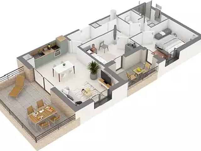 Vertou 44120 Programme neuf appartement neuf à vendre t2 Pinel
