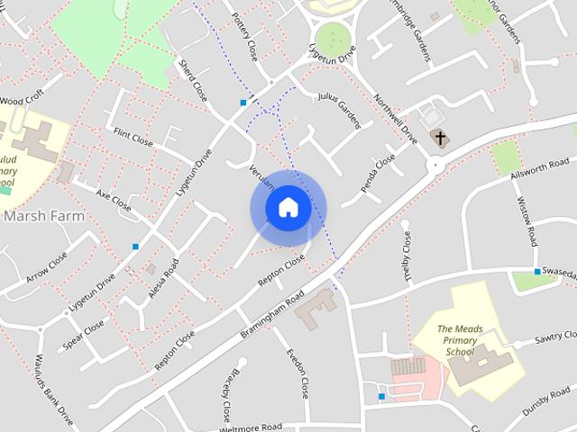 Verulam Gardens, Luton