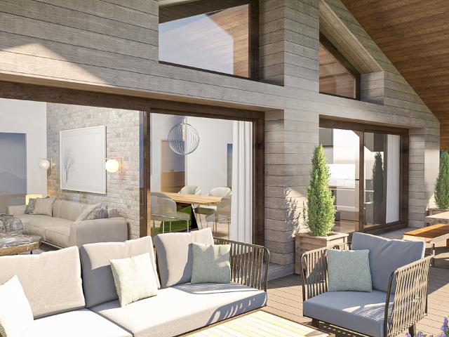 Verwirklichen Sie Ihre Träume Chalet zu bauen in Hauptwohnsitz 6 pces Hälfte