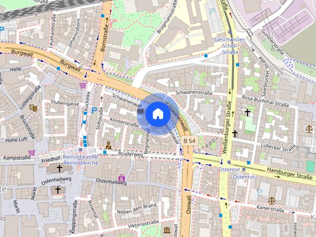 Very neat studio near the Reinoldikirche metro