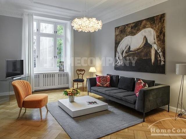 Very nice bright, modern furnished 3 room old building apartment near Glockenbach