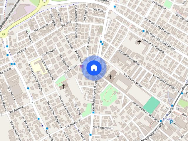 Very cute single bedroom in Quartiere 2 Nord
