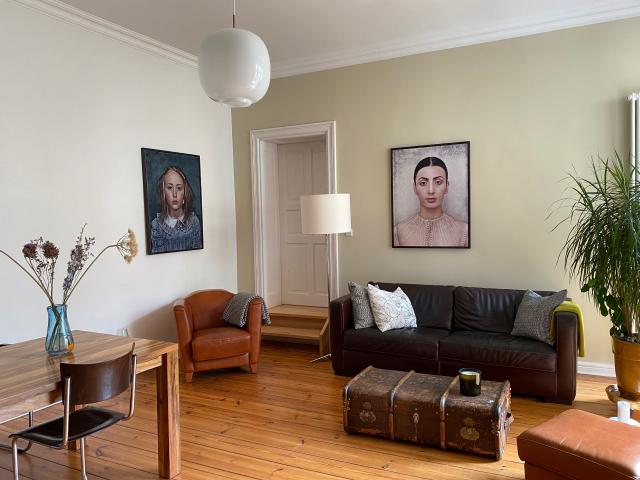 Very individually and tastefully furnished flat in Prenzlauer Berg, 2 balconies