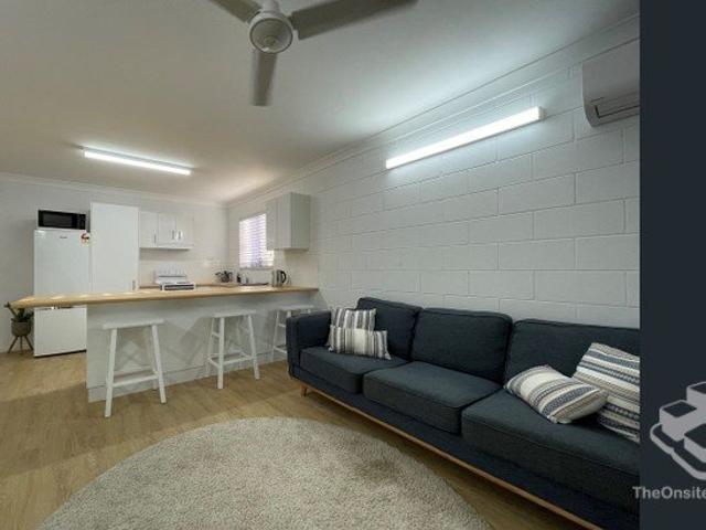 Very tidy and clean two bedroom furnished unit ideal Hermit Park location 1 car park included