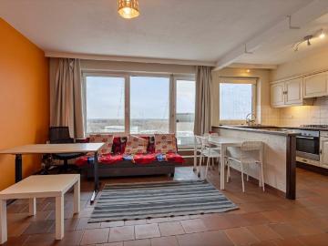 Verzorgd appartement met uitzicht op de skyline van Mechelen
