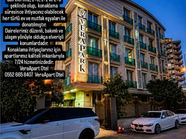 VERA PARK APART OTEL 1+0 DAİRE VE 1+1 DAİRE VE 2 +0 DAİRELER