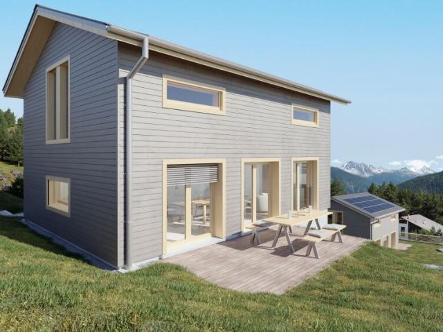 Vercorin Roc d'Orzival A | Deux chalets en résidence principale avec garages box