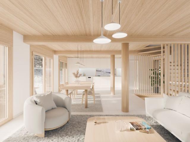 Vercorin Roc d'Orzival B | Deux chalets en résidence principale avec garages box