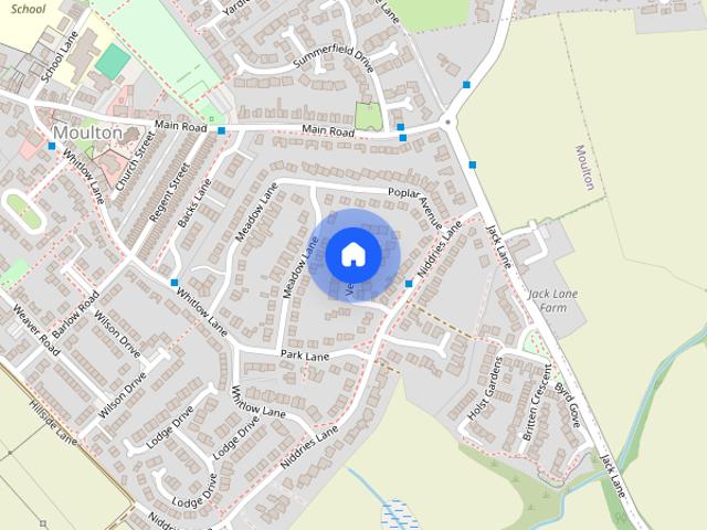 Verdin Close, Moulton