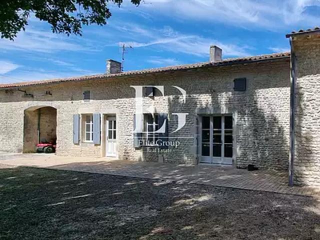 Verdille 16140 Achat / Vente maison 7 pièces t7
